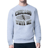 Chicago White Sox Starter Team Grit Graphic Fleece Pullover Sweatshirt - Heather Gray