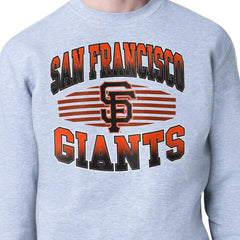 San Francisco Giants Starter Team Grit Graphic Fleece Pullover Sweatshirt - Heather Gray