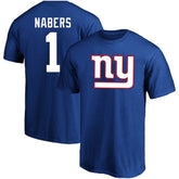 Malik Nabers New York Giants Big & Tall Player Name & Number T-Shirt - Royal cheap