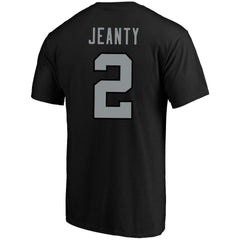 Ashton Jeanty Las Vegas Raiders Big & Tall Player Name & Number T-Shirt - Black on sale