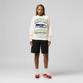 Seattle Seahawks Women's Tonal Arch Sweatshirt - Cream for sale