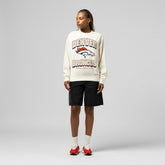 Denver Broncos Women's Tonal Arch Sweatshirt - Cream on sale