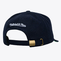 Chicago Cubs Unisex Vintage Fit Melton Wool Adjustable Hat - Navy