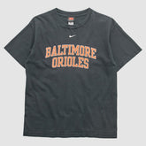 Baltimore Orioles 2000s T-Shirt - Black Vintage | Nike