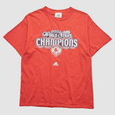Boston Red Sox Adidas 2004 T-Shirt - Red Vintage