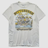 Pittsburgh Pirates Hanes 90s T-Shirt - White Vintage