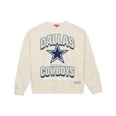Dallas Cowboys Women's Tonal Arch Sweatshirt - Cream sale