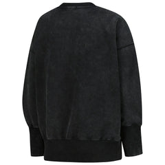 Dallas Cowboys Women's Delineate Mineral Wash Crewneck Sweatshirt - Black on sale