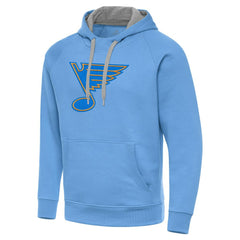St. Louis Blues Antigua Victory Pullover Hoodie Blue