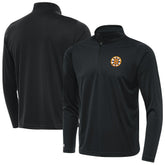 Boston Bruins Antigua Tribute Lightweight Quarter-Zip Pullover Gray
