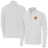 Boston Bruins Antigua Cause Quarter-Zip Jacket Gray
