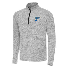 St. Louis Blues Antigua Cause Quarter-Zip Jacket Black
