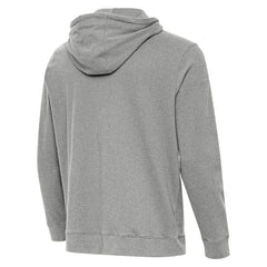 Boston Bruins Antigua Cloud Pullover Hoodie Heather Black