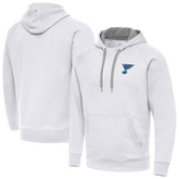 St. Louis Blues Antigua Victory Pullover Hoodie White