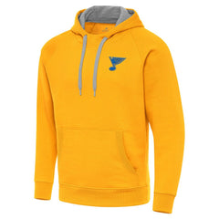 St. Louis Blues Antigua Victory Pullover Hoodie Gold