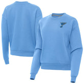 St. Louis Blues Antigua Women's Victory Pullover Sweatshirt Blue