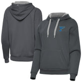 St. Louis Blues Antigua Women's Victory Pullover Hoodie Charcoal