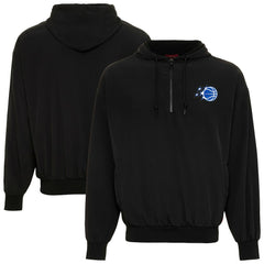 NBA Sportiqe Unisex Winfield Quarter-Zip Fleece Hoodie - Black cheap