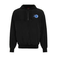 NBA Sportiqe Unisex Winfield Quarter-Zip Fleece Hoodie - Black cheap