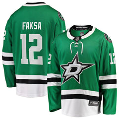 Radek Faksa Dallas Stars Fanatics Home Breakaway Jersey Kelly Green