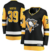 Anthony Mantha Pittsburgh Penguins Fanatics Women's Home Breakaway Jersey Black