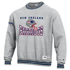 New England Patriots Champion Reverse Weave Fleece Sweatshirt - Gray discount