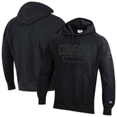 Dallas Cowboys Champion Tonal Reverse Weave Fleece Hoodie - Black for sale