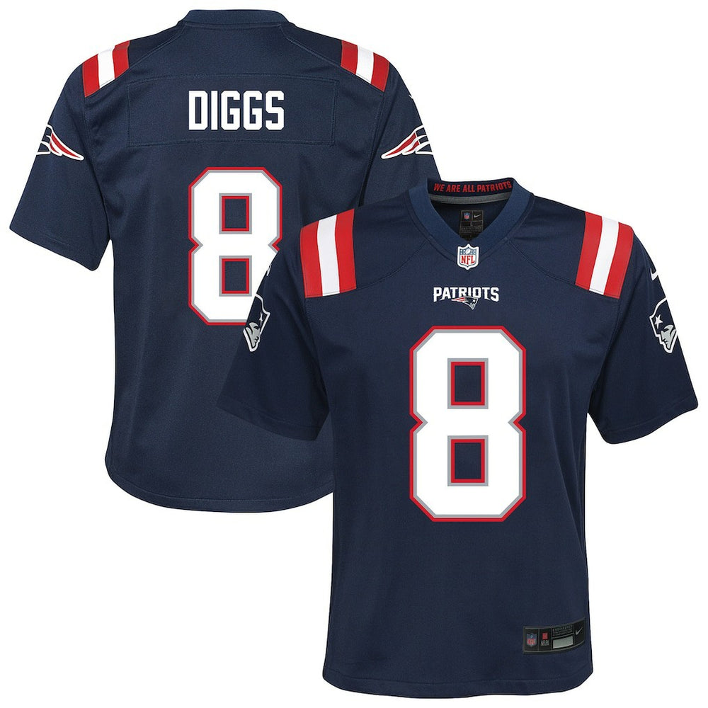 Stefon Diggs New England Patriots Youth Team Game Jersey - Navy | Nike online