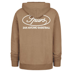 San Antonio Spurs '47 Triple Double Foundation Premium Hoodie Sweatshirt - Khaki | 47 brand cheap