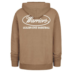 Golden State Warriors '47 Triple Double Foundation Premium Hoodie Sweatshirt sale - Khaki | 47 brand discount