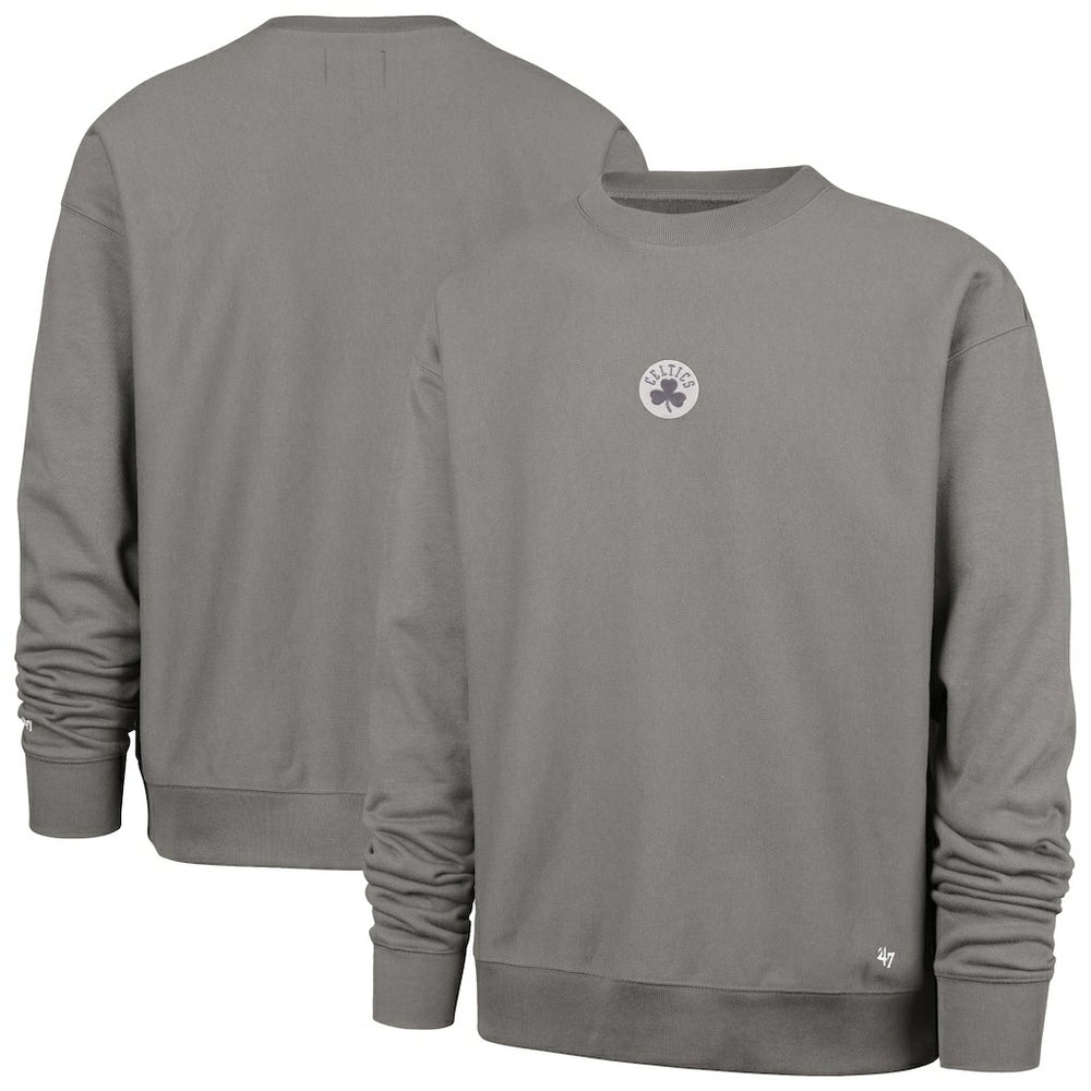 Boston Celtics '47 Offside Foundation Crew Neck Sweatshirt - Gray | 47 brand sale