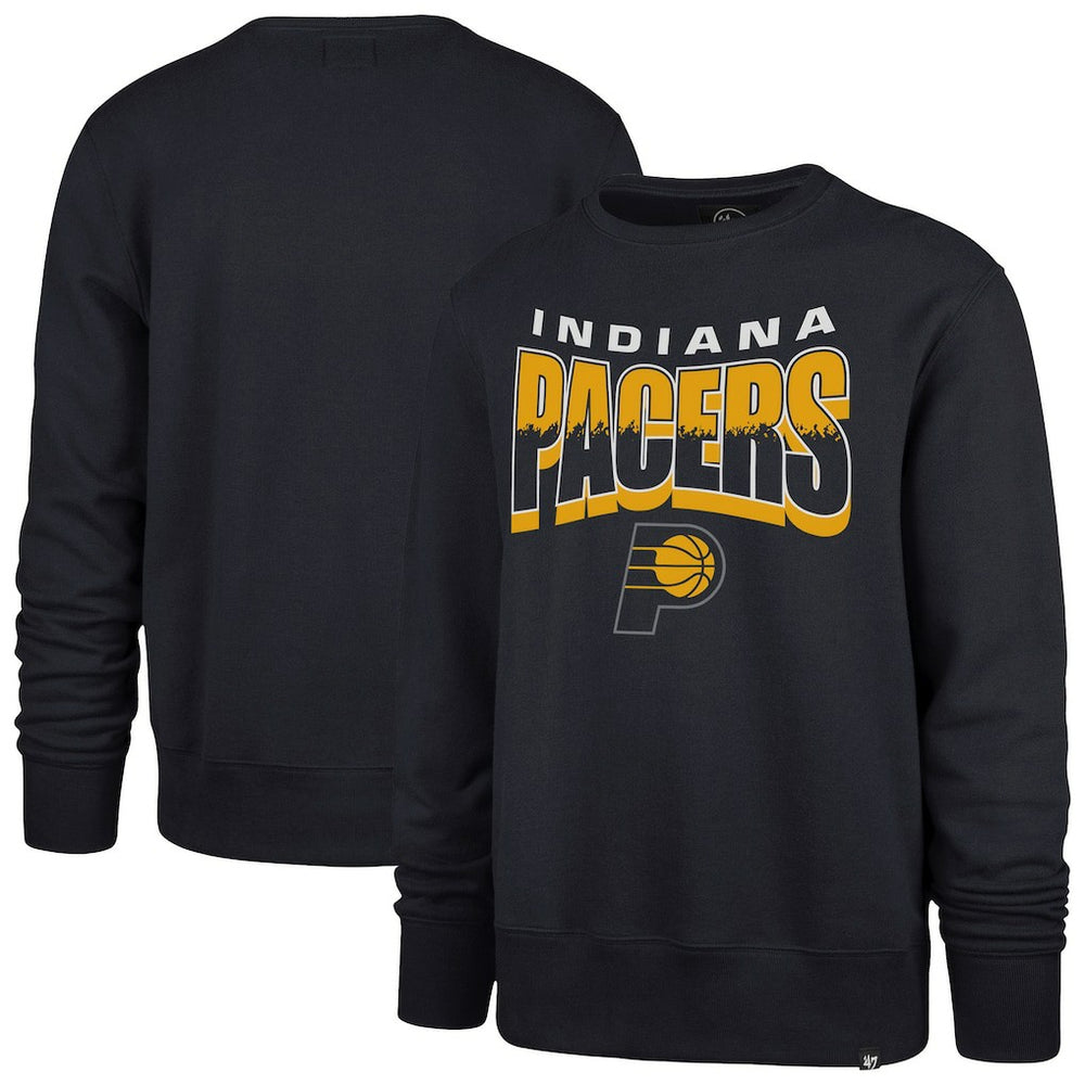 Indiana Pacers '47 Unisex Brush By Headline Crewneck Sweatshirt - Navy | 47 brand cheap