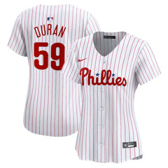 Jhoan Duran Philadelphia Phillies Women's Home Limited Player Jersey - White | Nike