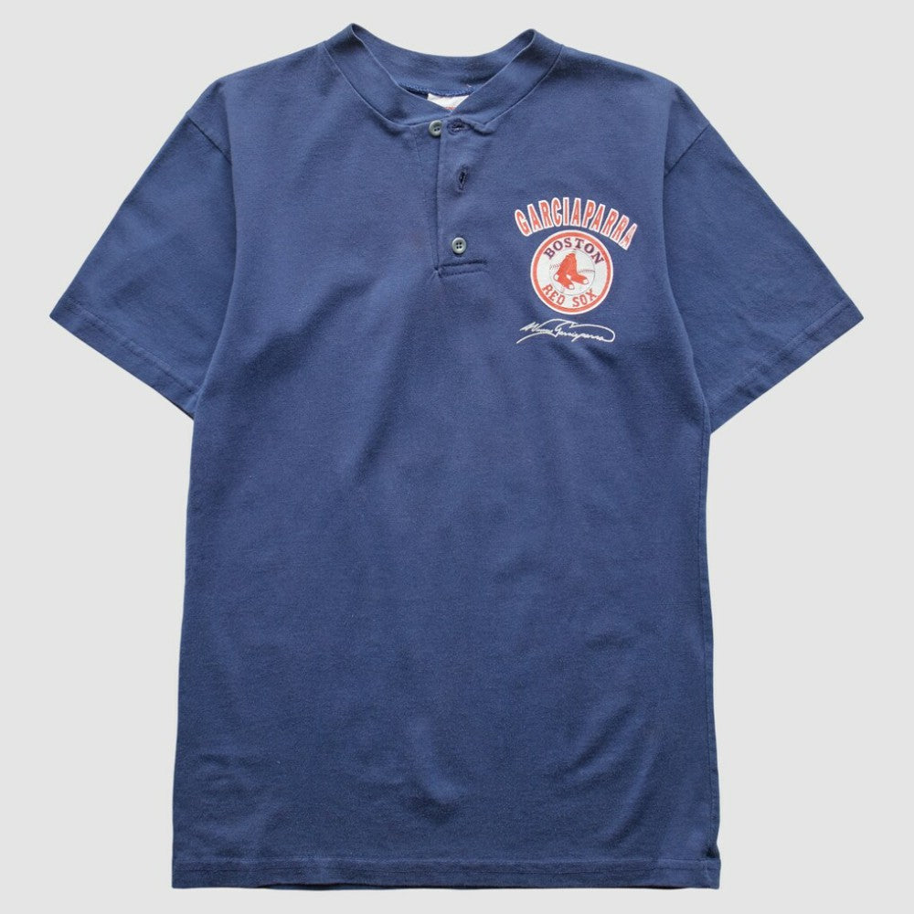 Boston Red Sox 90s T-Shirt - Blue Vintage