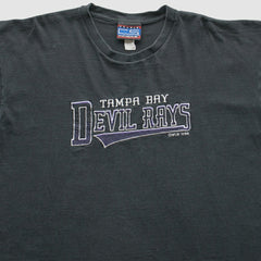 Tampa Bay Rays 1998 T-Shirt - Black Vintage