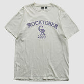 Colorado Rockies Gear 2009 T-Shirt - White Vintage