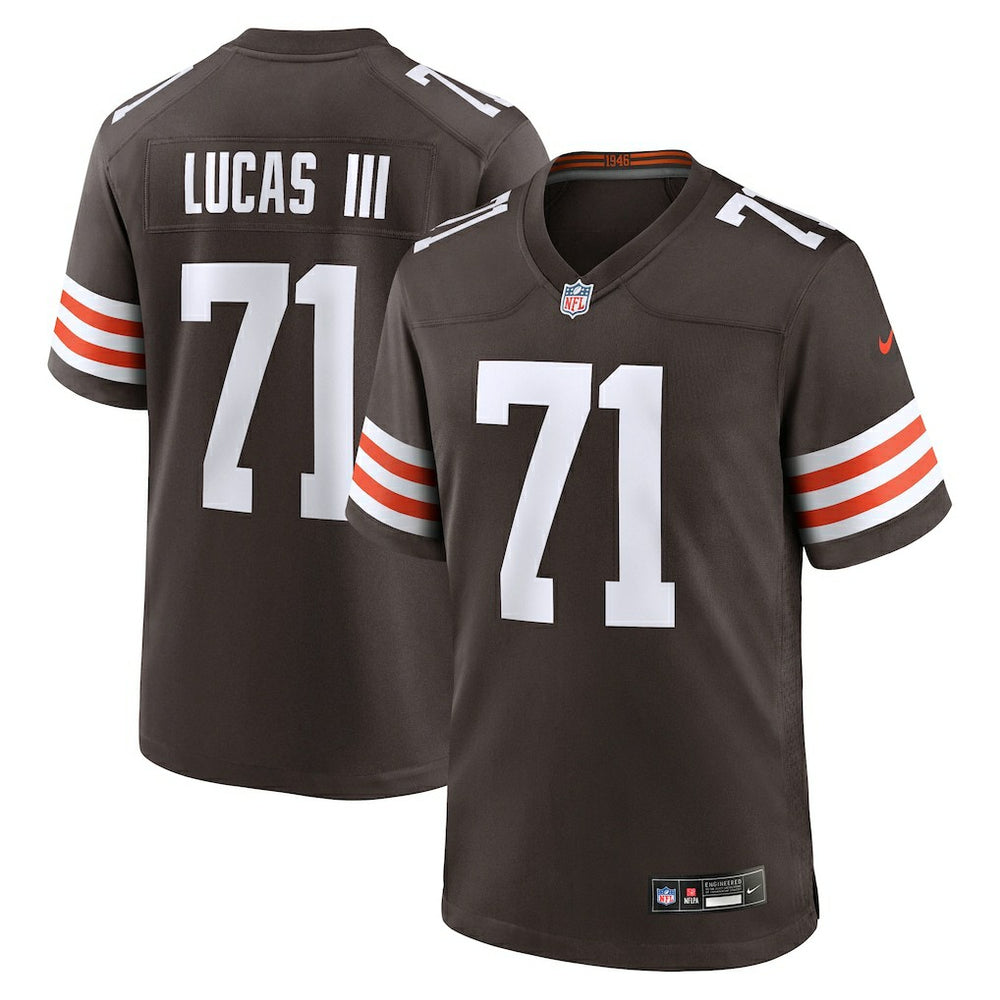 Cornelius Lucas Cleveland Browns Team Game Jersey - Brown | Nike discount