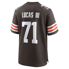 Cornelius Lucas Cleveland Browns Team Game Jersey - Brown | Nike discount