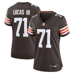 Cornelius Lucas Cleveland Browns Women's Team Game Jersey - Brown | Nike sale