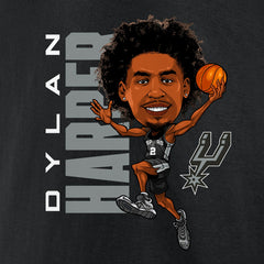Dylan Harper San Antonio Spurs Caricature T-Shirt - Black outlet
