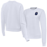France National Team Antigua Women's Takeover Pullover Sweatshirt - White outlet