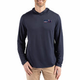 Seattle Seahawks Cutter & Buck Americana Coastline Epic Comfort Eco Recycled Long Sleeve Hoodie T-Shirt - Navy on sale