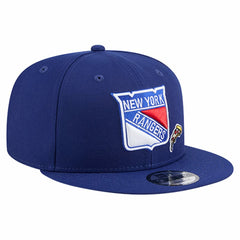New York Rangers New Era 9FIFTY Snapback Hat Navy