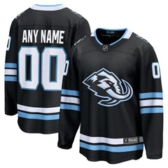Utah Mammoth Fanatics Home Breakaway Custom Jersey Black