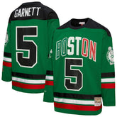 Kevin Garnett Boston Celtics Unisex Maxxed Out Fashion Hockey Jersey - Kelly Green | Mitchell & Ness online