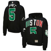 Kevin Garnett Boston Celtics Unisex Hardwood Classics Maxxed Out Full-Zip Hoodie - Black | Mitchell & Ness shop