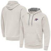 Oklahoma City Thunder Antigua Victory Pullover Hoodie - Cream cheap