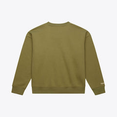 Los Angeles Lakers Women's Lightweight Script Sweatshirt - Olive | Mitchell & Ness outlet