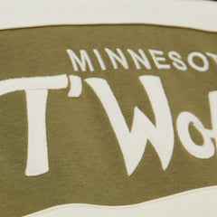 Minnesota Timberwolves Double Clutch Head Coach Hoodie - Olive/Black | Mitchell & Ness shop