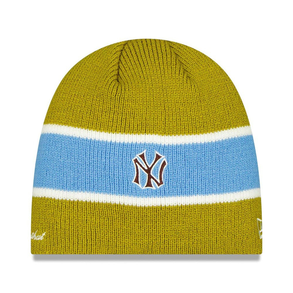 New York Yankees x thisisneverthat Stripe Knit Hat - Green/Blue | New Era